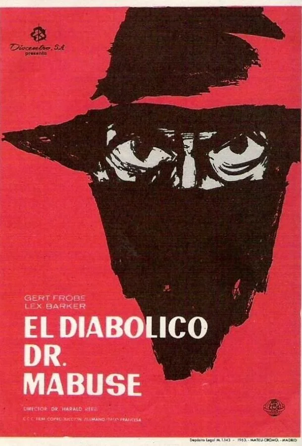 Возвращение доктора Мабузе 1961 смотреть фильм онлайн бесплатно